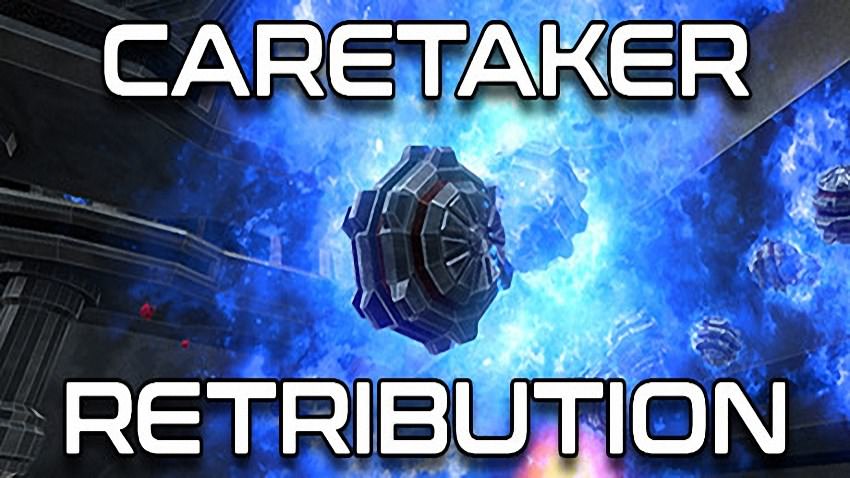 Caretaker Retribution cover Caretaker Retribution cover