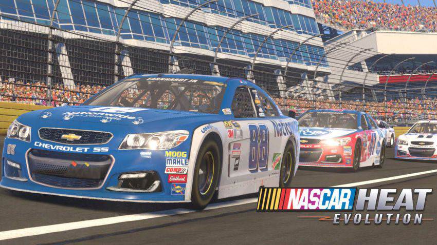 NASCAR Heat Evolution cover NASCAR Heat Evolution cover