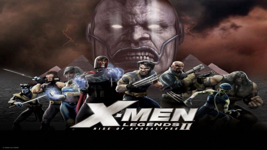 X-Men Legends 2: Rise of Apocalypse cover X-Men Legends 2: Rise of Apocalypse cover