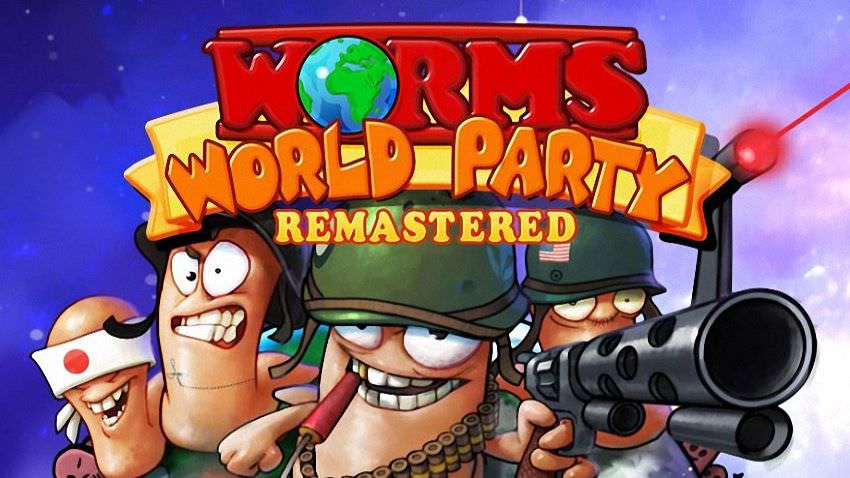 Worms World Party Remastered cover Worms World Party Remastered cover