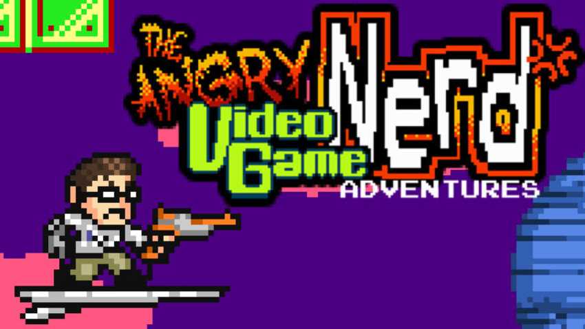 Angry Video Games Nerd Adventures cover Angry Video Games Nerd Adventures cover