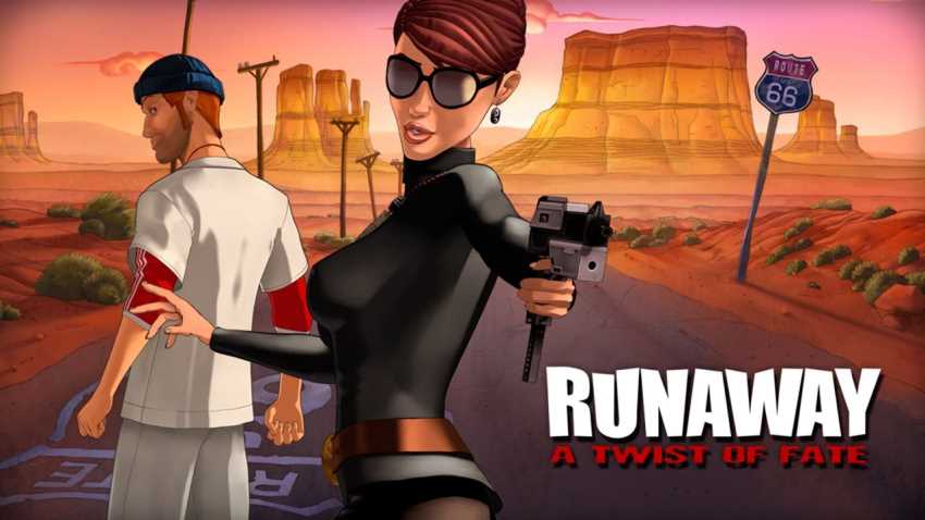 Runaway: A Twist of Fate cover Runaway: A Twist of Fate cover