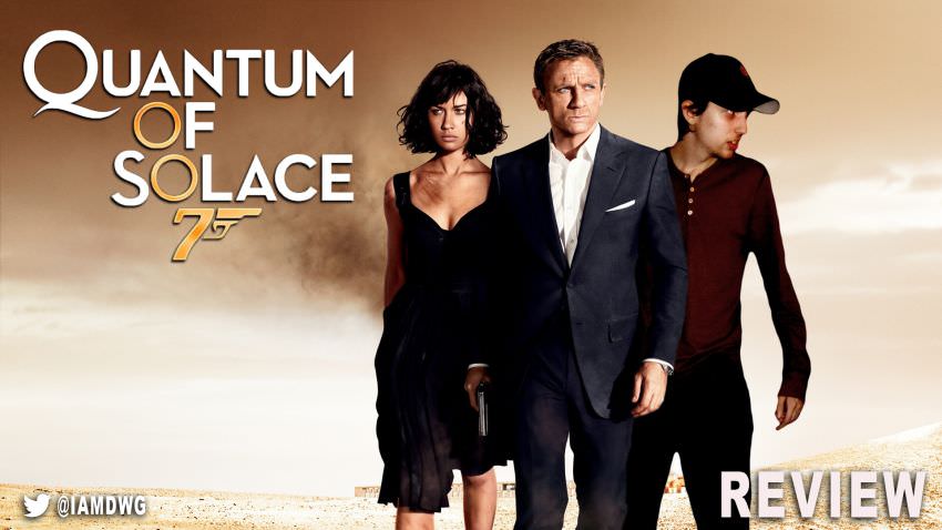 James Bond 007 Quantum of Solace cover James Bond 007 Quantum of Solace cover