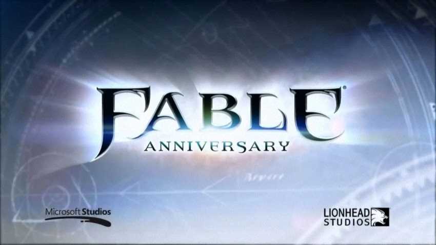Fable Anniversary cover Fable Anniversary cover