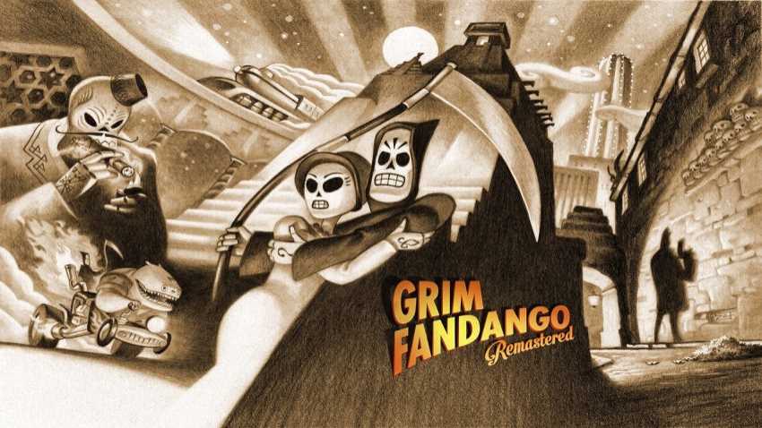Grim Fandango Remastered cover Grim Fandango Remastered cover