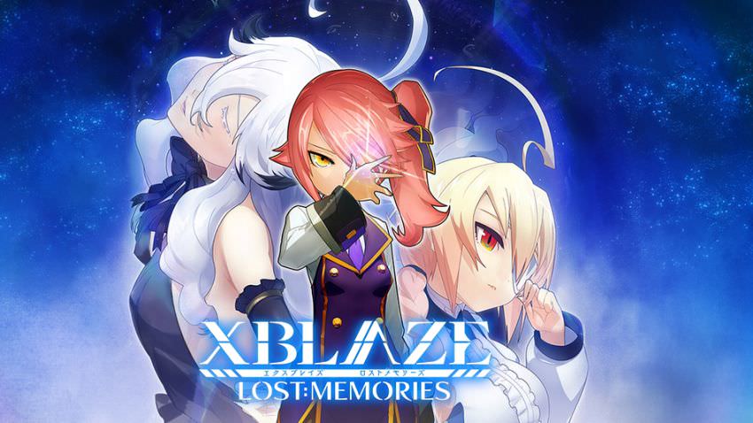 XBlaze Lost: Memories cover XBlaze Lost: Memories cover