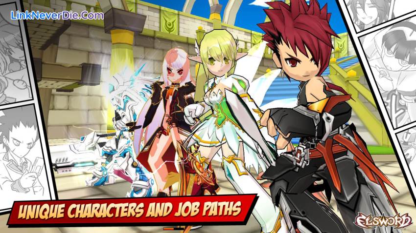 Hình ảnh trong game Elsword (screenshot) Hình ảnh trong game Elsword (screenshot)