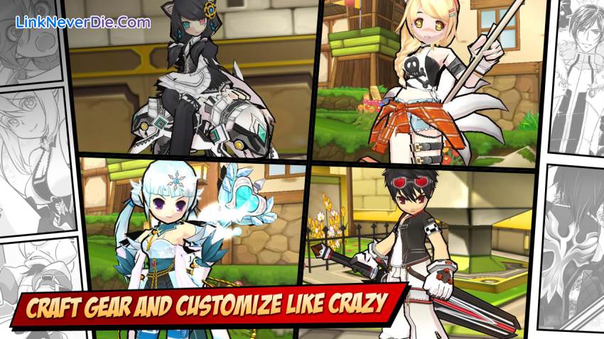 Hình ảnh trong game Elsword (screenshot) Hình ảnh trong game Elsword (screenshot)