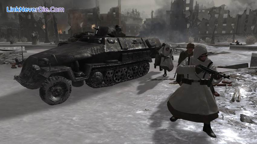 Hình ảnh trong game Call Of Duty 2 (screenshot) Hình ảnh trong game Call Of Duty 2 (screenshot)