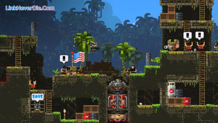 Hình ảnh trong game Broforce (screenshot) Hình ảnh trong game Broforce (screenshot)