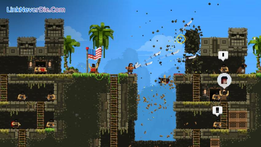 Hình ảnh trong game Broforce (screenshot) Hình ảnh trong game Broforce (screenshot)