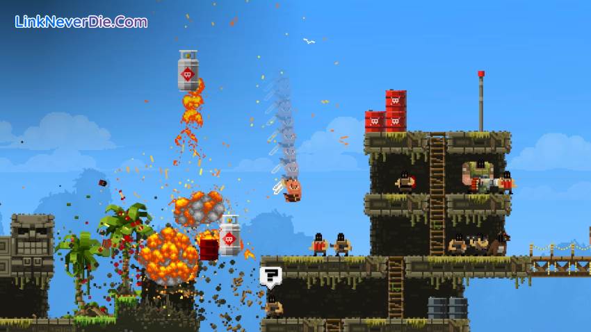 Hình ảnh trong game Broforce (screenshot) Hình ảnh trong game Broforce (screenshot)