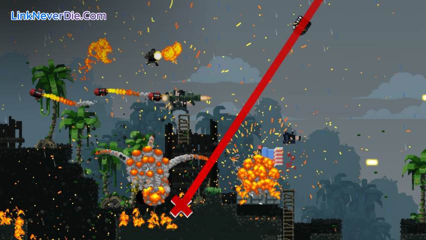 Hình ảnh trong game Broforce (screenshot) Hình ảnh trong game Broforce (screenshot)