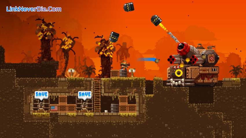 Hình ảnh trong game Broforce (screenshot) Hình ảnh trong game Broforce (screenshot)