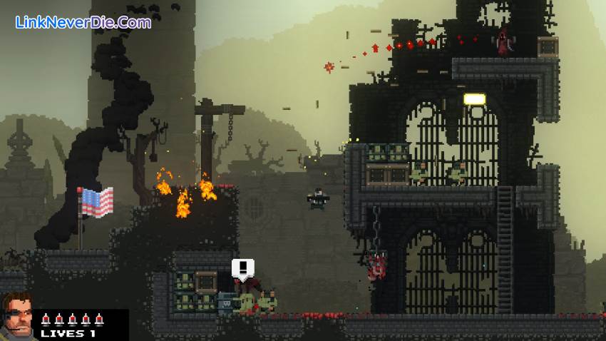 Hình ảnh trong game Broforce (screenshot) Hình ảnh trong game Broforce (screenshot)