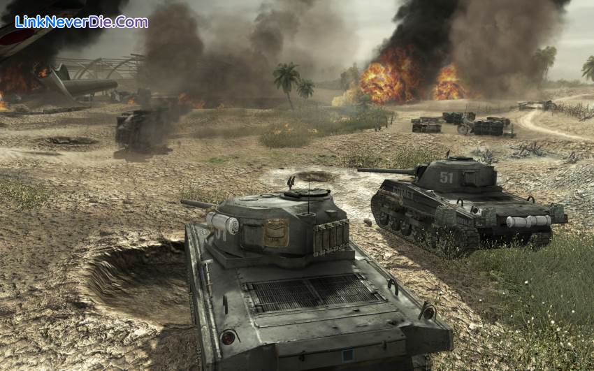 Hình ảnh trong game Call of Duty: World at War (screenshot) Hình ảnh trong game Call of Duty: World at War (screenshot)