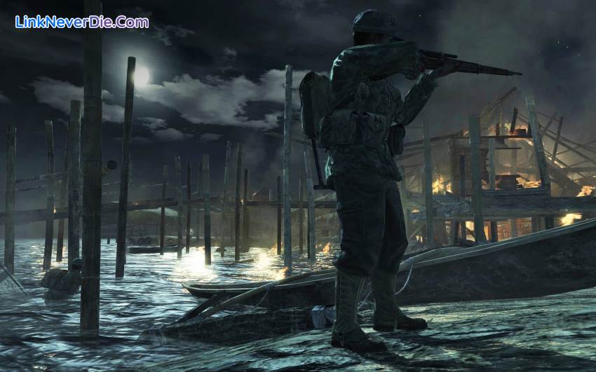 Hình ảnh trong game Call of Duty: World at War (screenshot) Hình ảnh trong game Call of Duty: World at War (screenshot)