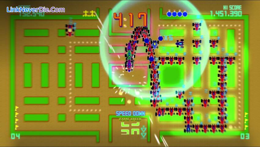 Hình ảnh trong game PAC-MAN Championship Edition DX+ (screenshot) Hình ảnh trong game PAC-MAN Championship Edition DX+ (screenshot)
