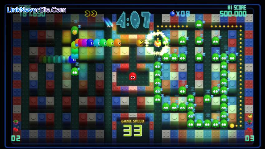 Hình ảnh trong game PAC-MAN Championship Edition DX+ (screenshot) Hình ảnh trong game PAC-MAN Championship Edition DX+ (screenshot)