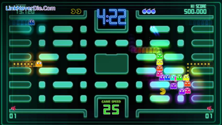 Hình ảnh trong game PAC-MAN Championship Edition DX+ (screenshot) Hình ảnh trong game PAC-MAN Championship Edition DX+ (screenshot)