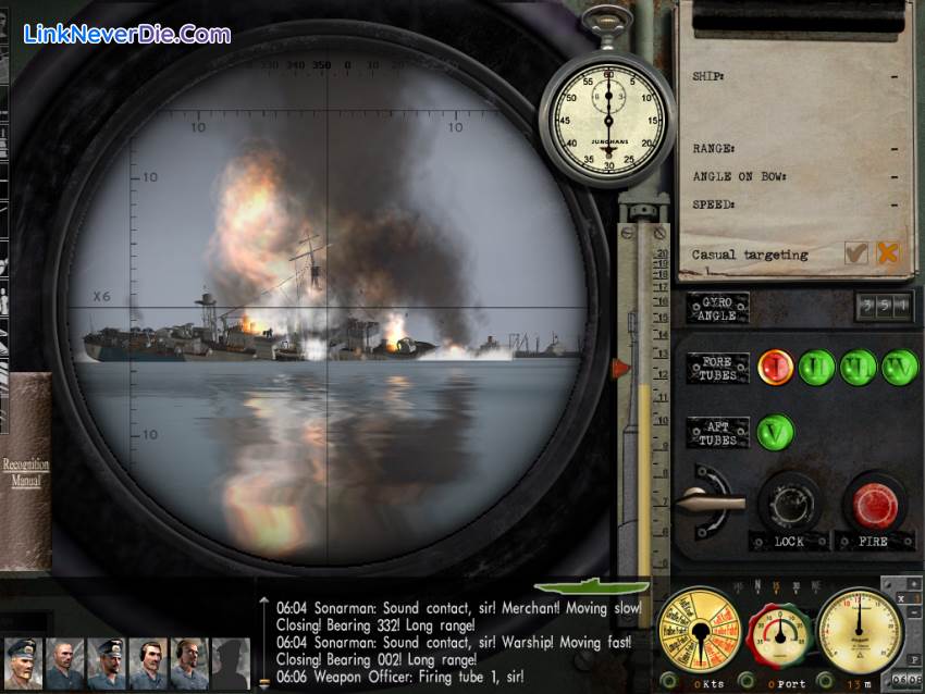 Hình ảnh trong game Silent Hunter 3 (screenshot) Hình ảnh trong game Silent Hunter 3 (screenshot)