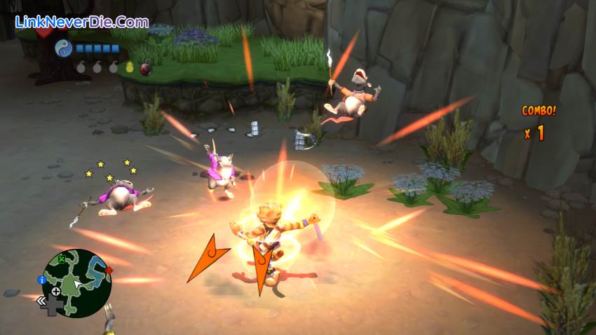 Hình ảnh trong game Legend of Kay Anniversary (screenshot) Hình ảnh trong game Legend of Kay Anniversary (screenshot)