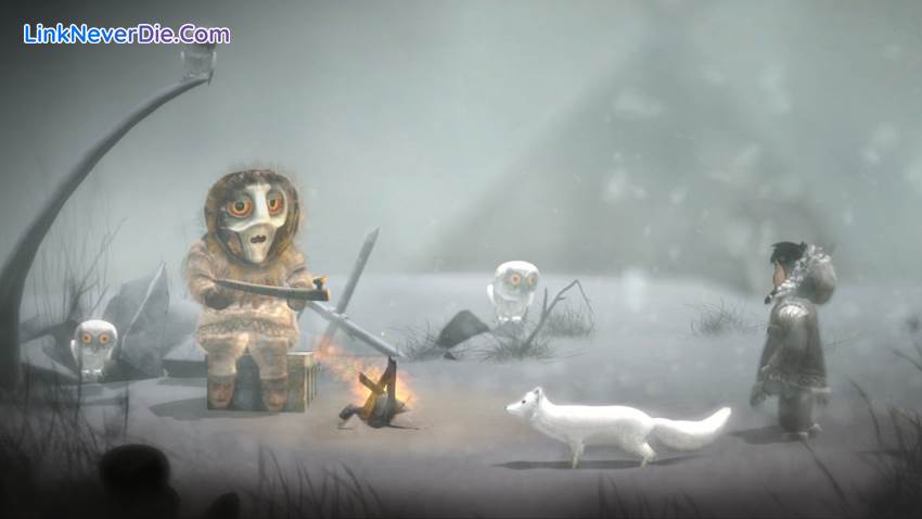 Hình ảnh trong game Never Alone (screenshot) Hình ảnh trong game Never Alone (screenshot)