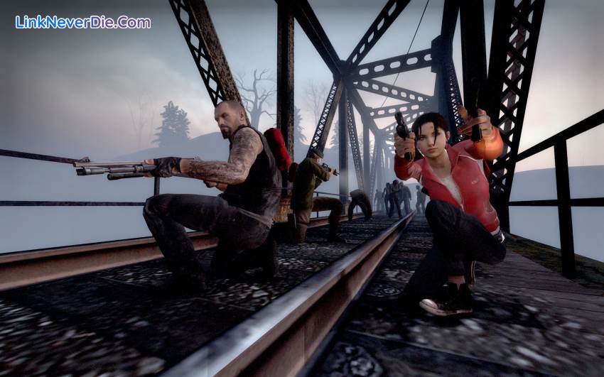 Hình ảnh trong game Left 4 Dead (screenshot) Hình ảnh trong game Left 4 Dead (screenshot)