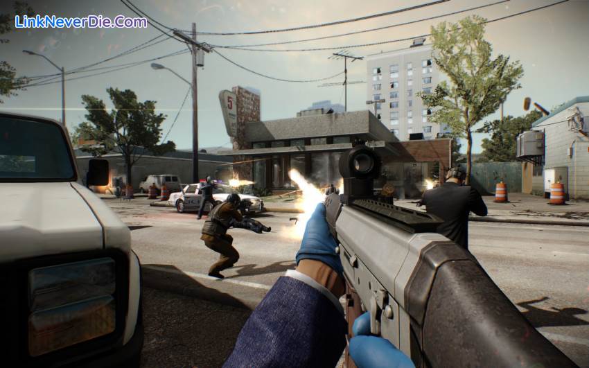 Hình ảnh trong game PAYDAY 2 (screenshot) Hình ảnh trong game PAYDAY 2 (screenshot)