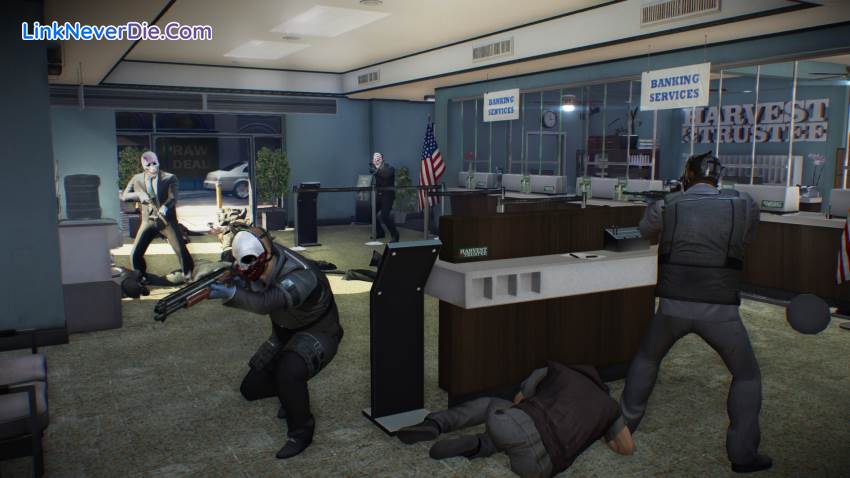 Hình ảnh trong game PAYDAY 2 (screenshot) Hình ảnh trong game PAYDAY 2 (screenshot)