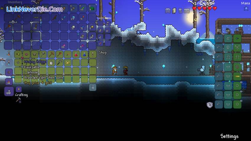 Hình ảnh trong game Terraria (screenshot) Hình ảnh trong game Terraria (screenshot)