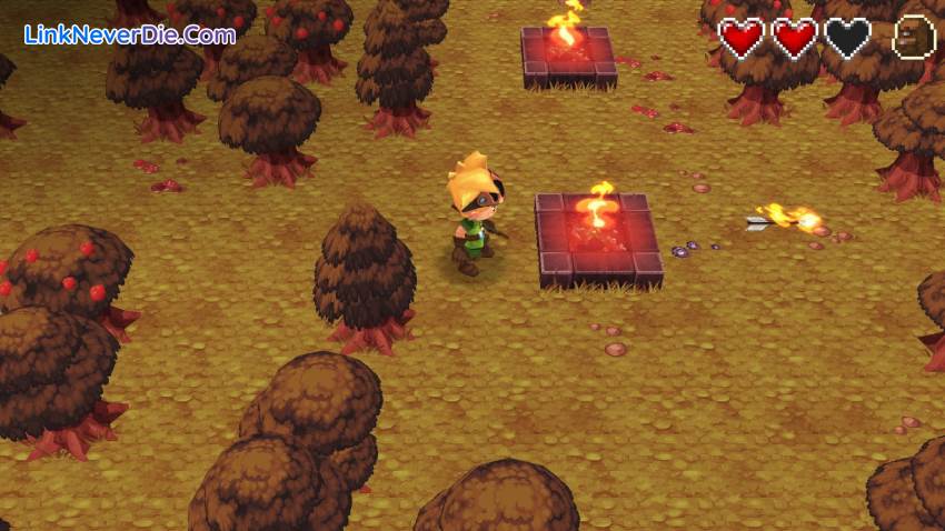 Hình ảnh trong game Evoland (screenshot) Hình ảnh trong game Evoland (screenshot)