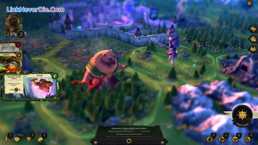 Hình ảnh trong game Armello (screenshot) Hình ảnh trong game Armello (screenshot)