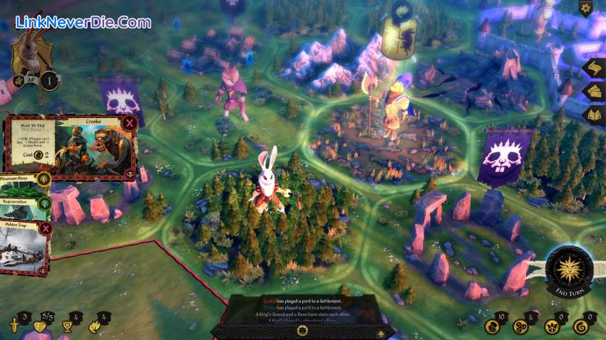 Hình ảnh trong game Armello (screenshot) Hình ảnh trong game Armello (screenshot)