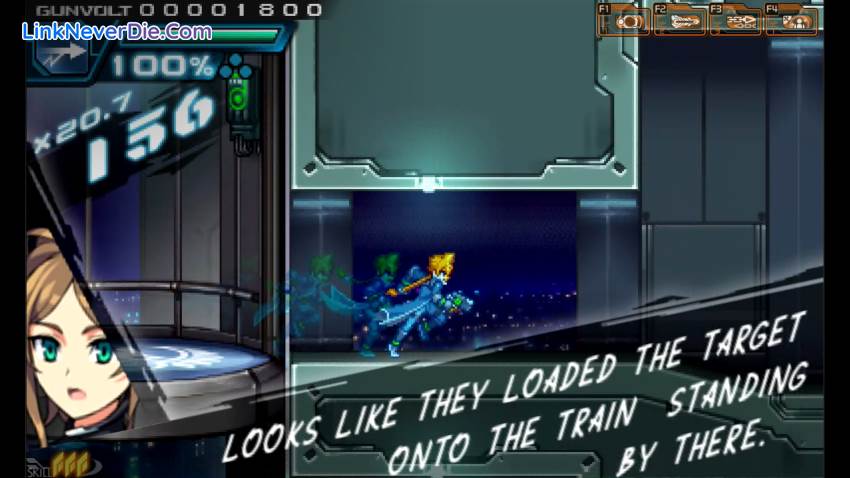 Hình ảnh trong game Azure Striker Gunvolt (screenshot) Hình ảnh trong game Azure Striker Gunvolt (screenshot)