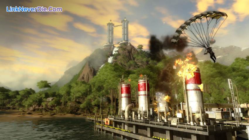 Hình ảnh trong game Just Cause 2 (screenshot) Hình ảnh trong game Just Cause 2 (screenshot)