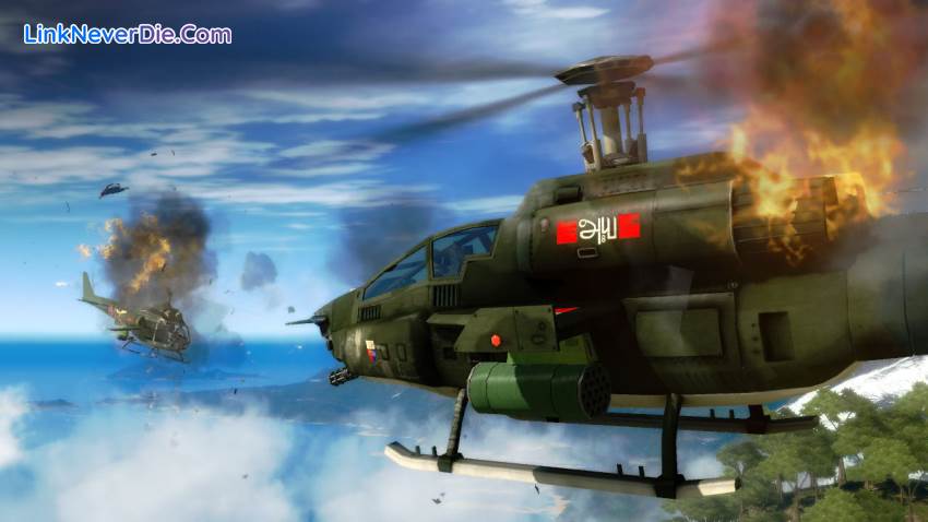 Hình ảnh trong game Just Cause 2 (screenshot) Hình ảnh trong game Just Cause 2 (screenshot)
