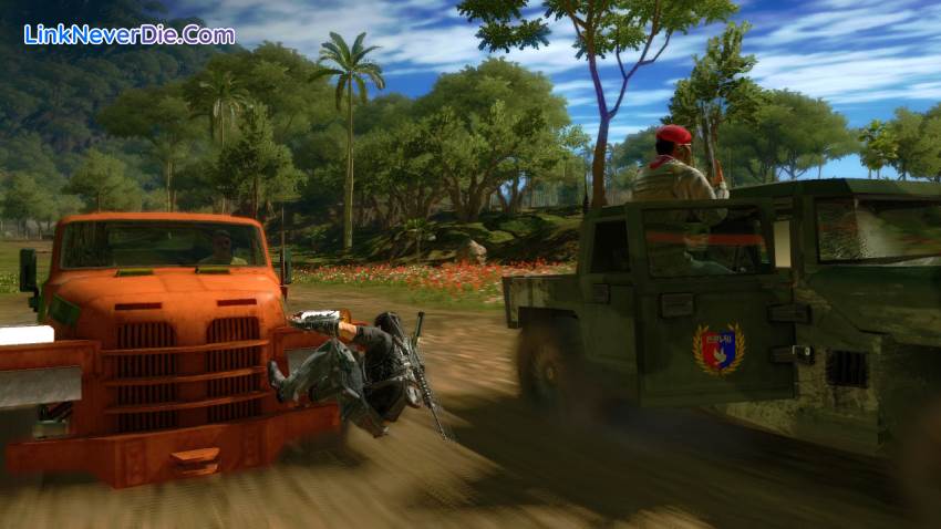 Hình ảnh trong game Just Cause 2 (screenshot) Hình ảnh trong game Just Cause 2 (screenshot)