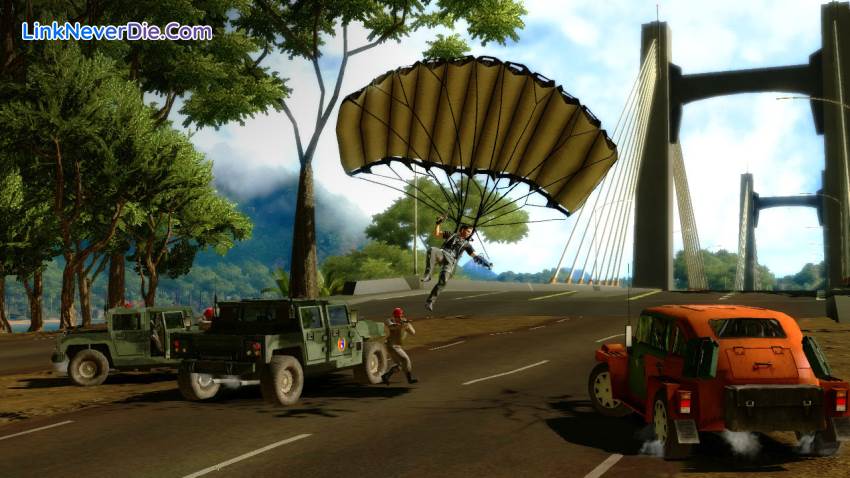 Hình ảnh trong game Just Cause 2 (screenshot) Hình ảnh trong game Just Cause 2 (screenshot)