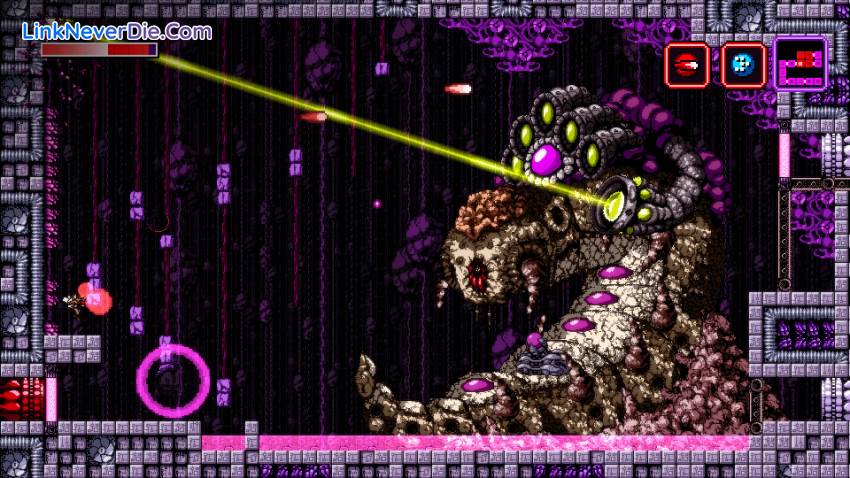 Hình ảnh trong game Axiom Verge (screenshot) Hình ảnh trong game Axiom Verge (screenshot)
