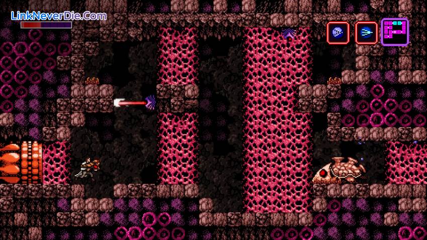 Hình ảnh trong game Axiom Verge (screenshot) Hình ảnh trong game Axiom Verge (screenshot)