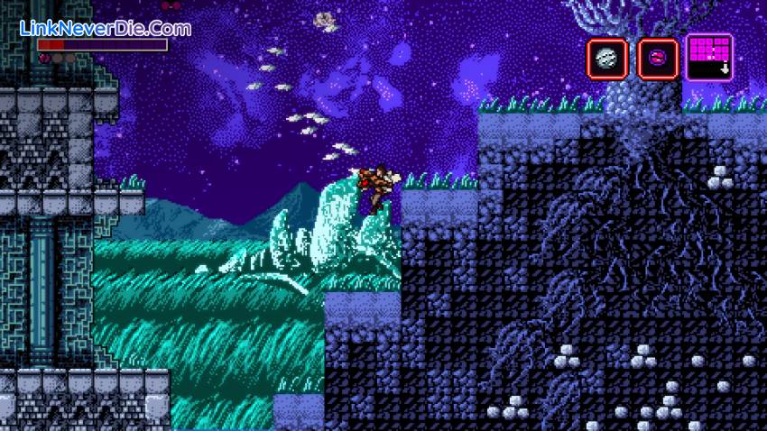 Hình ảnh trong game Axiom Verge (screenshot) Hình ảnh trong game Axiom Verge (screenshot)