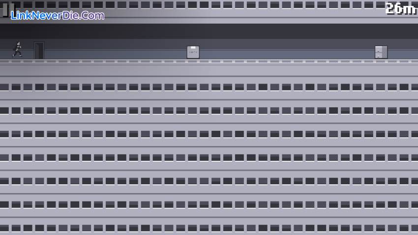 Hình ảnh trong game Canabalt (screenshot) Hình ảnh trong game Canabalt (screenshot)
