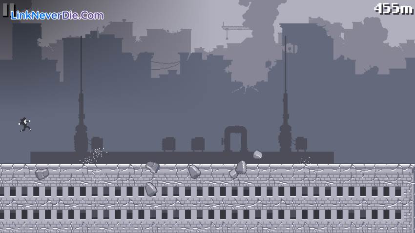 Hình ảnh trong game Canabalt (screenshot) Hình ảnh trong game Canabalt (screenshot)