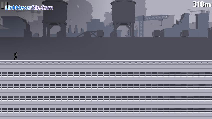 Hình ảnh trong game Canabalt (screenshot) Hình ảnh trong game Canabalt (screenshot)