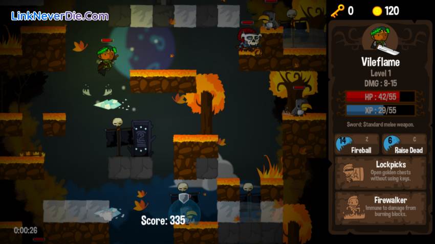 Hình ảnh trong game Vertical Drop Heroes HD (screenshot) Hình ảnh trong game Vertical Drop Heroes HD (screenshot)