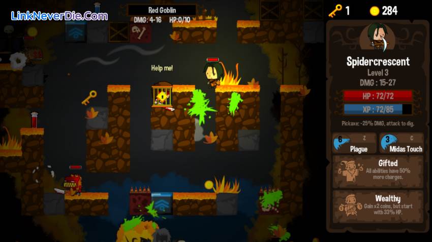 Hình ảnh trong game Vertical Drop Heroes HD (screenshot) Hình ảnh trong game Vertical Drop Heroes HD (screenshot)