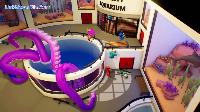 Hình ảnh trong game Gang Beasts (screenshot) Hình ảnh trong game Gang Beasts (screenshot)