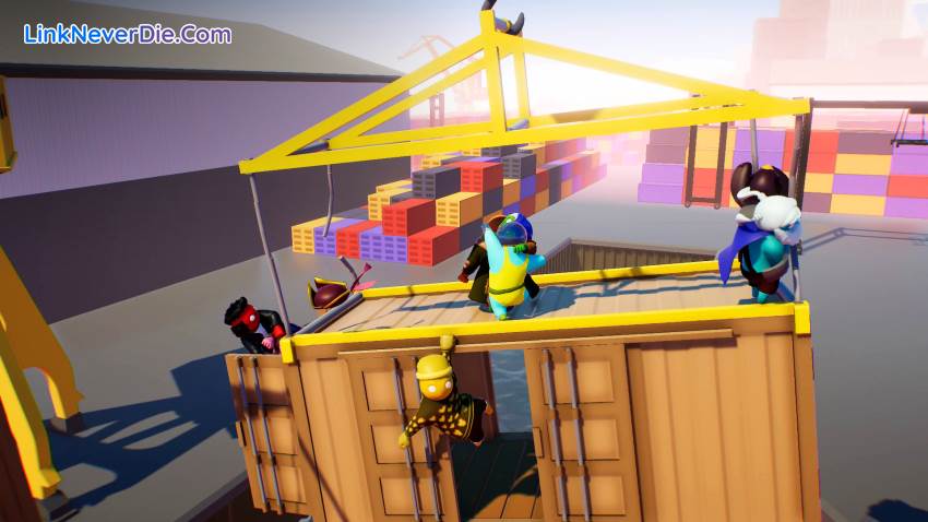 Hình ảnh trong game Gang Beasts (screenshot) Hình ảnh trong game Gang Beasts (screenshot)