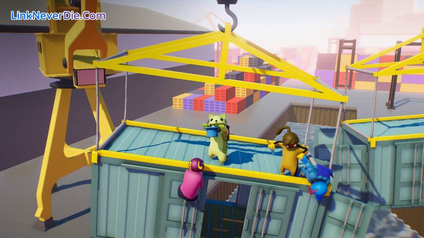 Hình ảnh trong game Gang Beasts (screenshot) Hình ảnh trong game Gang Beasts (screenshot)